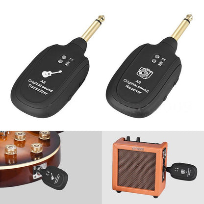 Sistema de Transmisión Inalámbrica para Guitarra Eléctrica A8